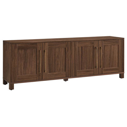 Hudson & Canal - Chabot Rectangular TV Stand for TVs up to 75in in Walnut - TV1633 veiw 1