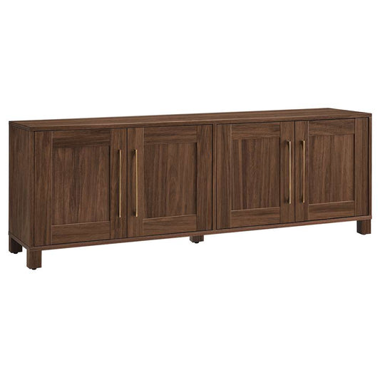 Hudson & Canal - Chabot Rectangular TV Stand for TVs up to 75in in Walnut - TV1633 veiw 1