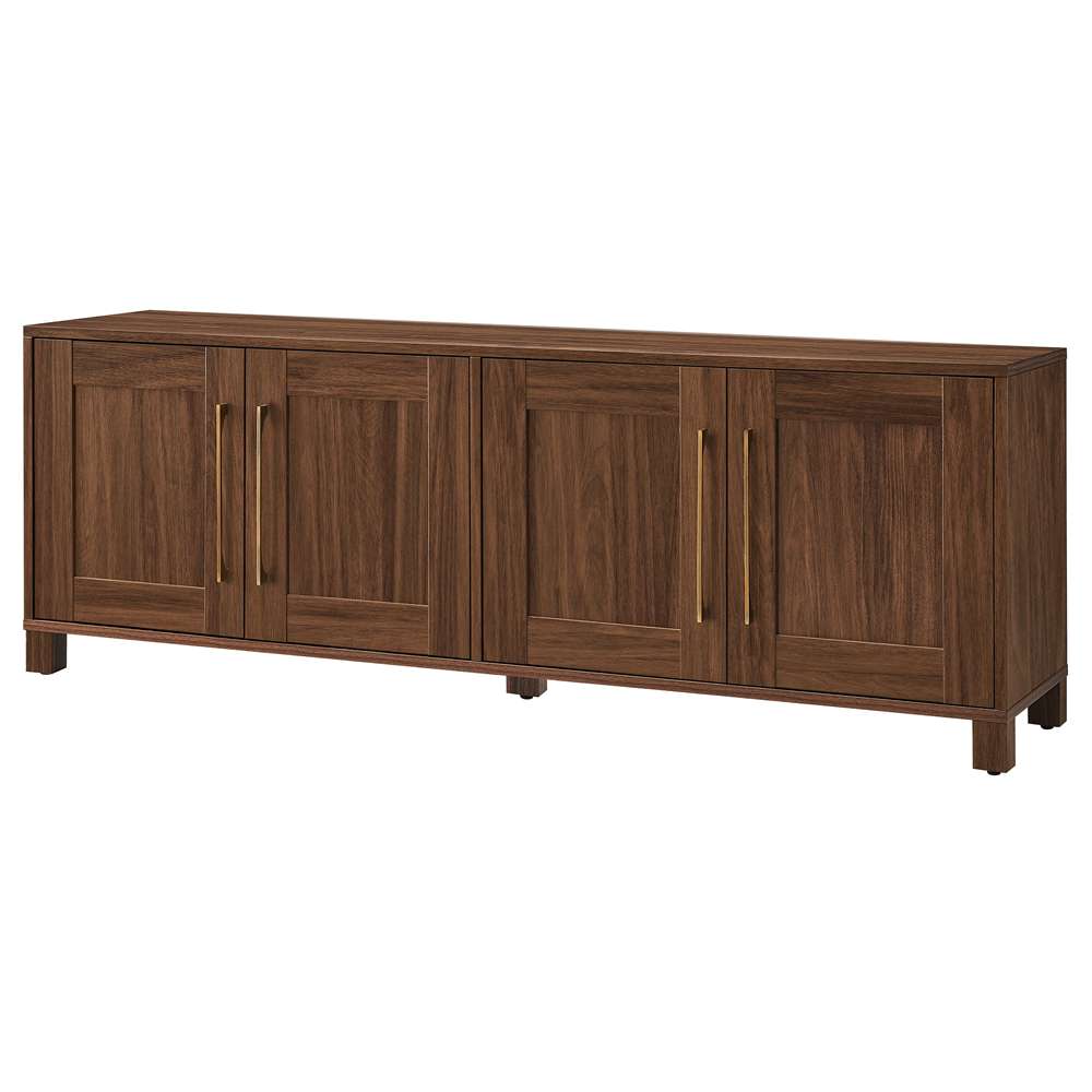 Hudson & Canal - Chabot Rectangular TV Stand for TVs up to 75in in Walnut - TV1633 veiw 4