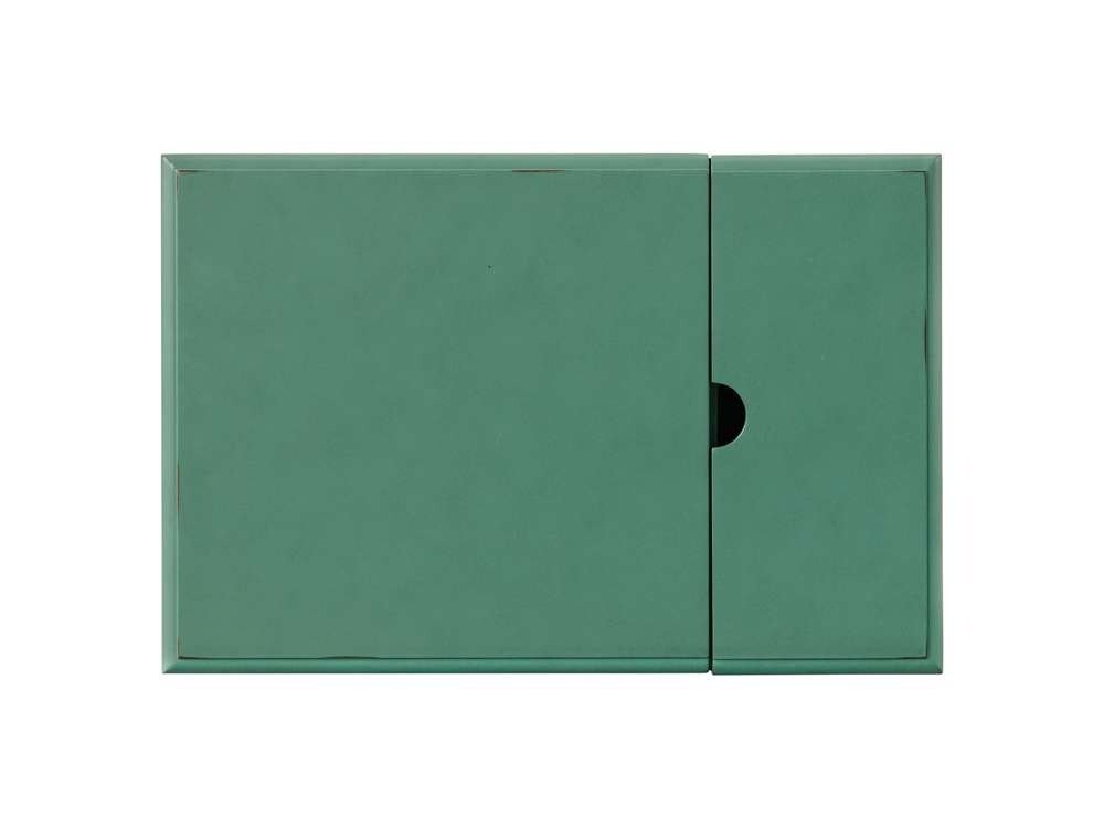 Martin Svensson Home -  Elegant Chairside Table with Power, Antique Teal - 810071 veiw 8