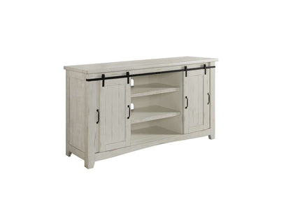 Martin Svensson Home -  Rustic Aspen TV Stand, Antique White - 90903 veiw 5