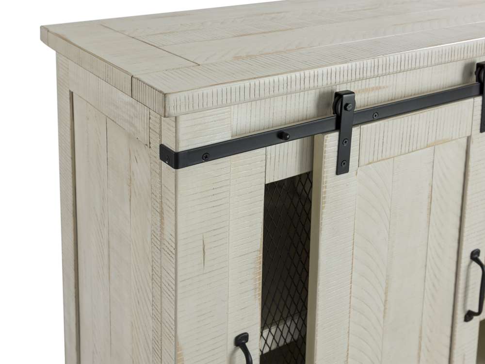 Martin Svensson Home -  Rustic Aspen TV Stand, Antique White - 90903 veiw 6