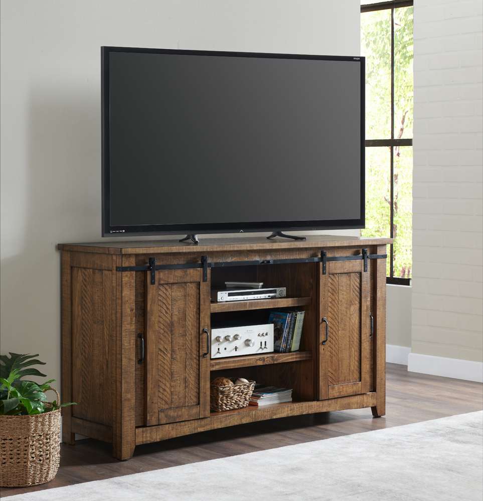 Martin Svensson Home -  Rustic Chesapeake TV Stand, Natural Finish - 90902 veiw 1