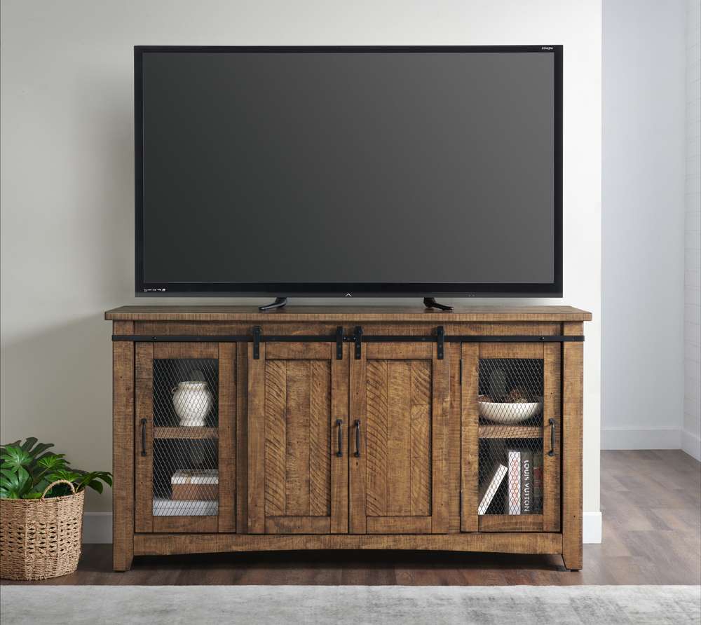 Martin Svensson Home -  Rustic Chesapeake TV Stand, Natural Finish - 90902 veiw 4
