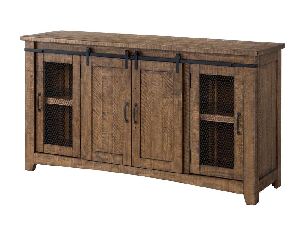 Martin Svensson Home -  Rustic Chesapeake TV Stand, Natural Finish - 90902 veiw 5