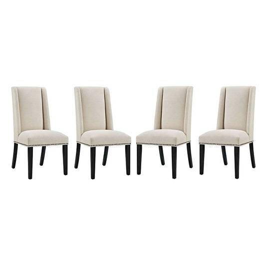Modway - Baron Dining Chair Fabric (Set of 4) - EEI-3503-BEI veiw 1