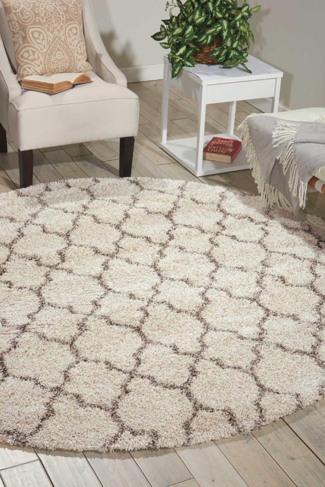 Nourison - Amore AMOR2 Beige 311in x Round Area Rug - AMOR2-99446320124 - CLOSEOUT veiw 2