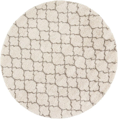 Nourison - Amore AMOR2 Beige 710in x Round Rug - AMOR2-99446320155 - CLOSEOUT veiw 1