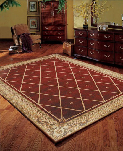 Nourison - Ashton House AS03 Red 2 x 59in Hallway Rug - AS03-99446319128_CLOSEOUT veiw 2