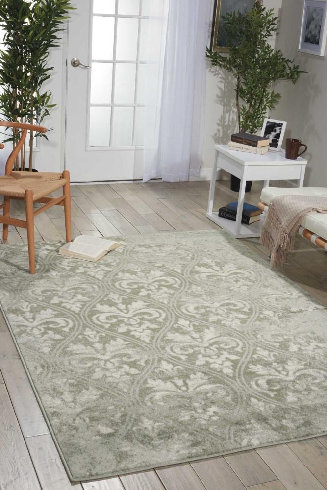 Nourison - Euphoria EUP06 Bone 67in x 96in Large Rug - EUP06-99446366412_CLOSEOUT veiw 2