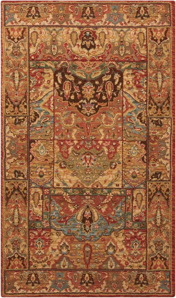 Nourison - Living Treasures LI02 Multicolor 26in x 43in Area Rug - LI02-99446667403_CLOSEOUT veiw 1