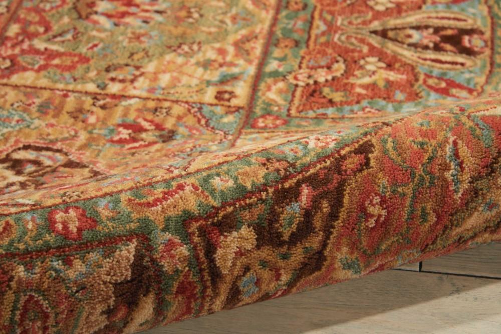 Nourison - Living Treasures LI02 Multicolor 510in x Round Area Rug - LI02-99446673169_CLOSEOUT veiw 2