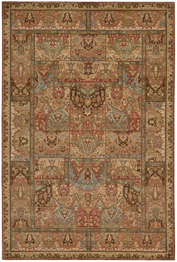 Nourison - Living Treasures LI02 Multicolor 56in x 83in Area Rug - LI02-99446671998 veiw 1