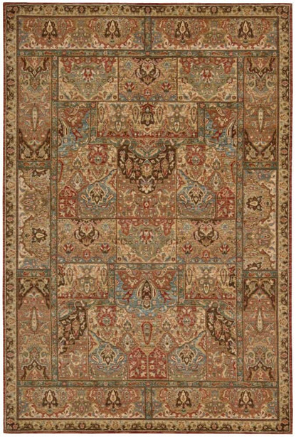 Nourison - Living Treasures LI02 Multicolor 56in x 83in Area Rug - LI02-99446671998 veiw 1
