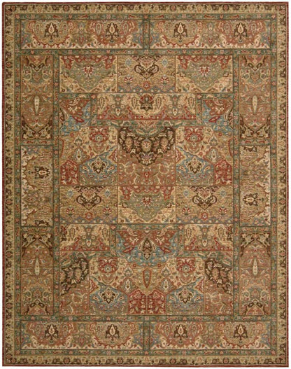 Nourison - Living Treasures LI02 Multicolor 76in x 96in Rug - LI02-99446675507_CLOSEOUT veiw 1