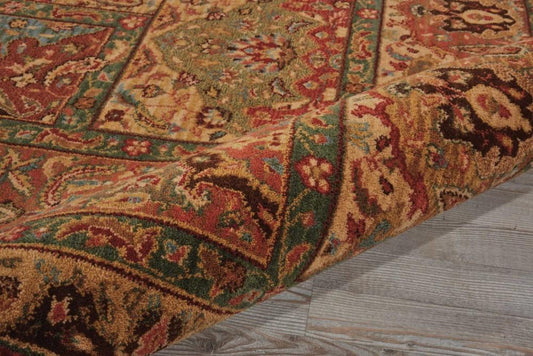 Nourison - Living Treasures LI02 Multicolor 76in x 96in Rug - LI02-99446675507_CLOSEOUT veiw 2