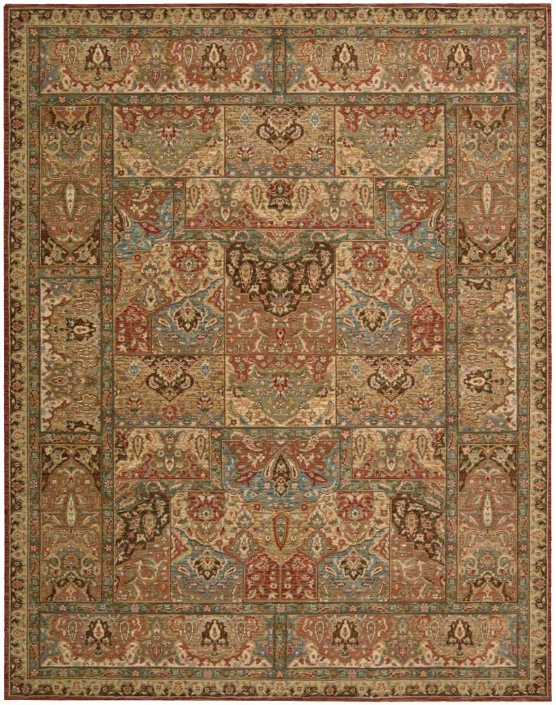 Nourison - Living Treasures LI02 Multicolor 83in x 113in Rug - LI02-99446676580_CLOSEOUT veiw 1