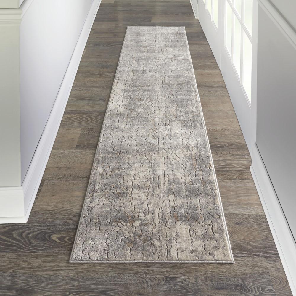Nourison - Quarry 22in x 76in Rustic Area Rug - QUA03-99446746511 veiw 2