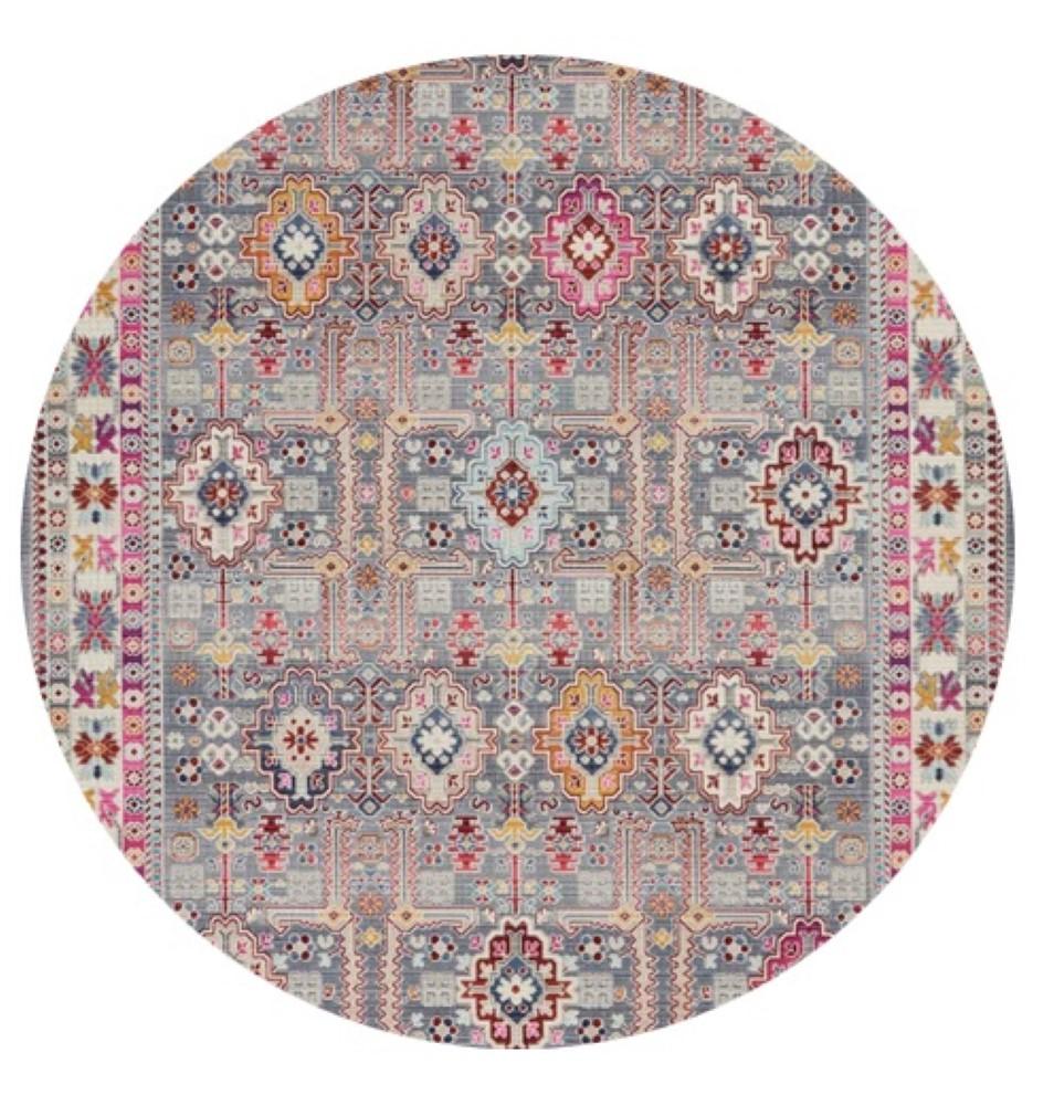 Nourison - Vintage Kashan 4 x Round Area Rug - VKA05-99446811820 veiw 1