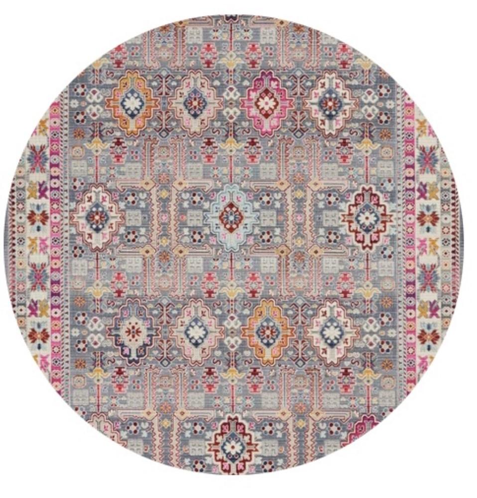 Nourison - Vintage Kashan 6 x 6Round Area Rug - VKA05-99446811844 veiw 1