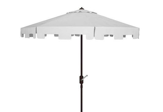 Safavieh - Zimmerman 11Ft Market Umbrella - White - PAT8100K veiw 1
