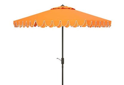 Safavieh - Elegant Valance 9Ft Umbrella - Orange - PAT8006O veiw 1