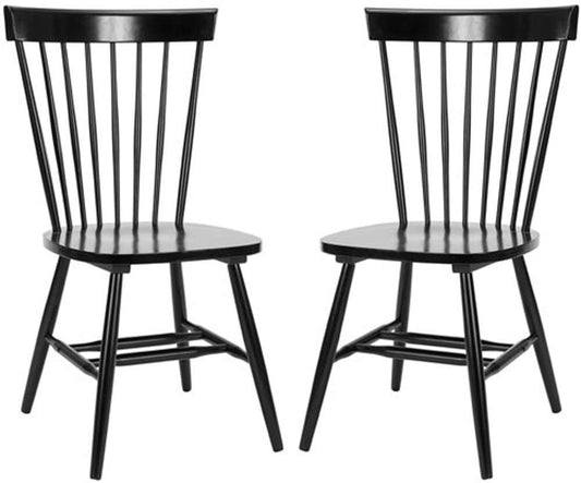 Safavieh - Parker Spindel Side Chair - Black  (Set of 2) - AMH8500B-SET2 veiw 2