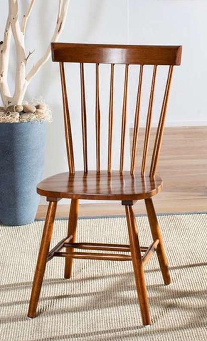 Safavieh - Parker Spindel Side Chair - Dark Oak  (Set of 2) - AMH8500C-SET2 veiw 1