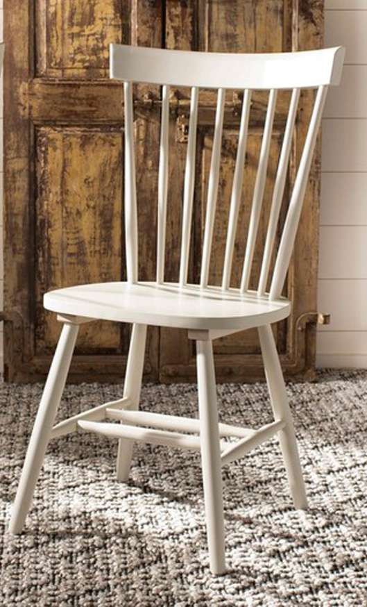 Safavieh - Parker Spindel Side Chair - Off White  (Set of 2) - AMH8500E-SET2 veiw 1
