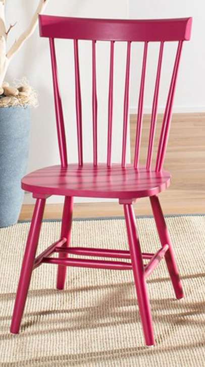 Safavieh - Parker Spindel Side Chair - Raspberry  (Set of 2) - AMH8500D-SET2 veiw 1