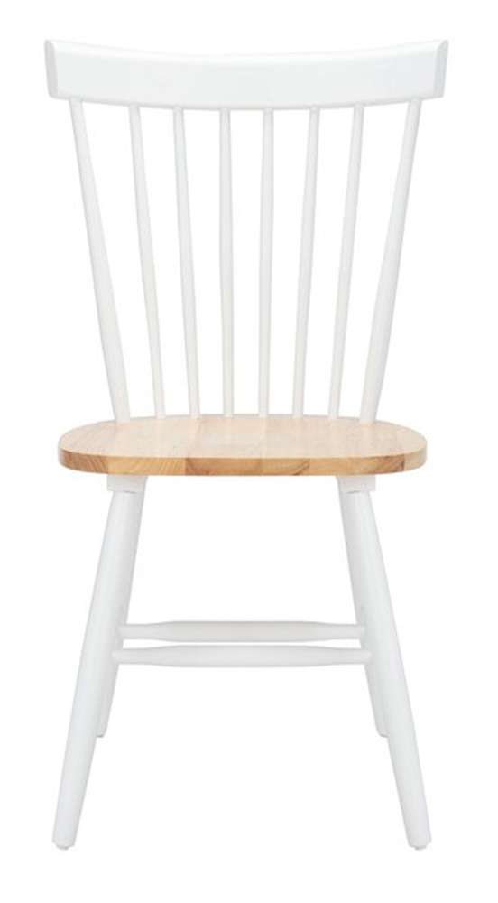 Safavieh - Parker Spindel Side Chair - White - Natural  (Set of 2) - AMH8500J-SET2 veiw 1