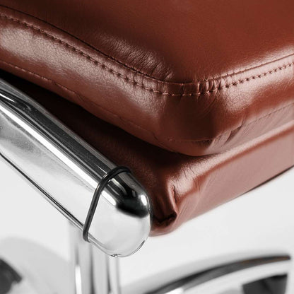 Bush Furniture - Modelo High Back Leather Executive Office Chair in Harvest Cherry - CH1701CSL-03 veiw 5