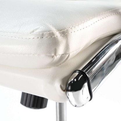 Bush Furniture - Modelo High Back Leather Executive Office Chair in White - CH1701WHL-03 veiw 5