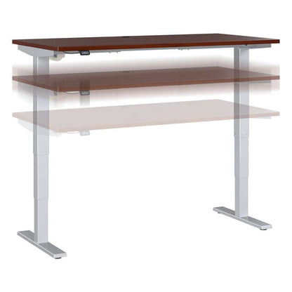 Bush Furniture - Move 40 Series 60Wx30D Electric Height Adjustable Standing Desk in Hansen Cherry - M4S6030HCSK veiw 1