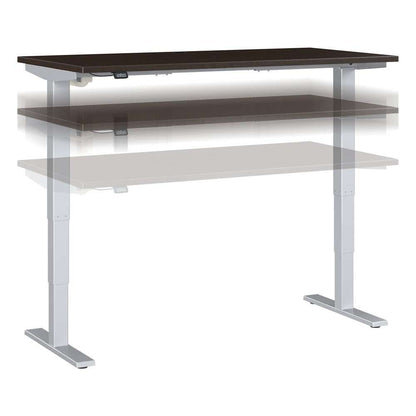 Bush Furniture - Move 40 Series 60Wx30D Electric Height Adjustable Standing Desk in Mocha Cherry - M4S6030MRSK veiw 1