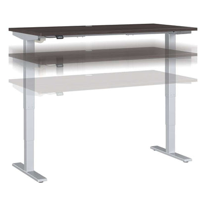 Bush Furniture - Move 40 Series 60Wx30D Electric Height Adjustable Standing Desk in Storm Gray - M4S6030SGSK veiw 1
