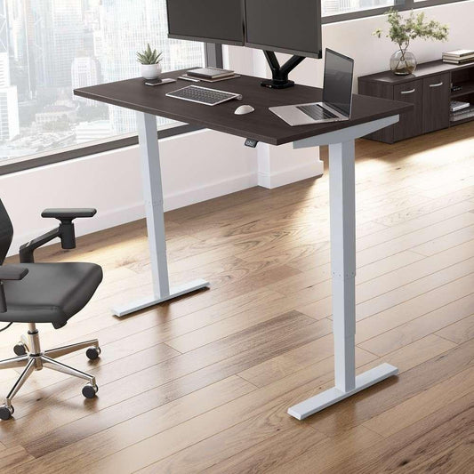 Bush Furniture - Move 40 Series 60Wx30D Electric Height Adjustable Standing Desk in Storm Gray - M4S6030SGSK veiw 2