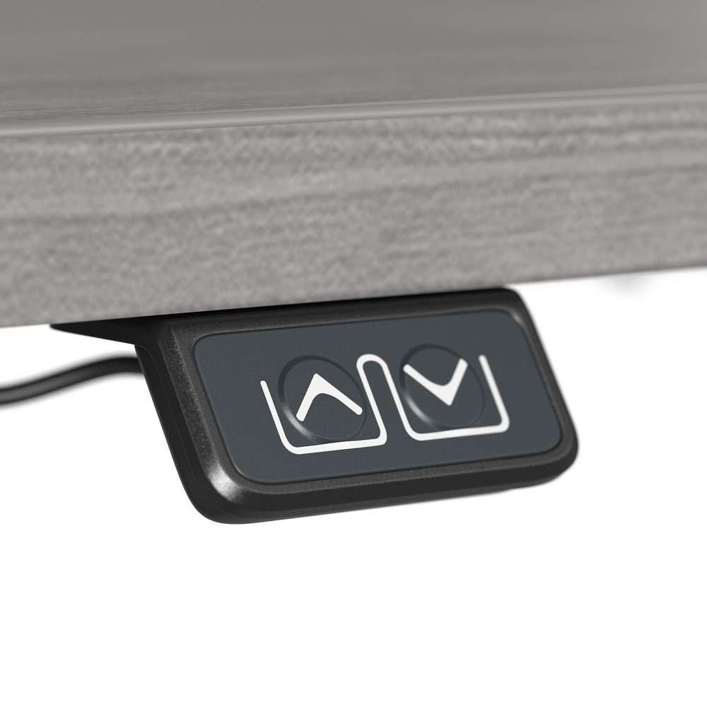 Bush Furniture - Move 40 Series 72W x 30D Electric Height Adjustable Standing Desk in Platinum Gray - M4S7230PGSK veiw 5