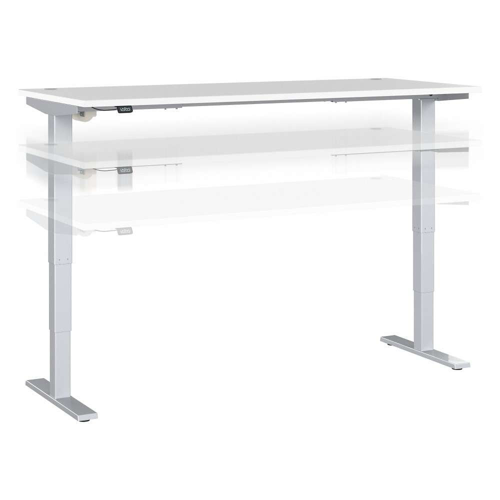 Bush Furniture - Move 40 Series 72W x 30D Electric Height Adjustable Standing Desk in White - M4S7230WHSK veiw 1