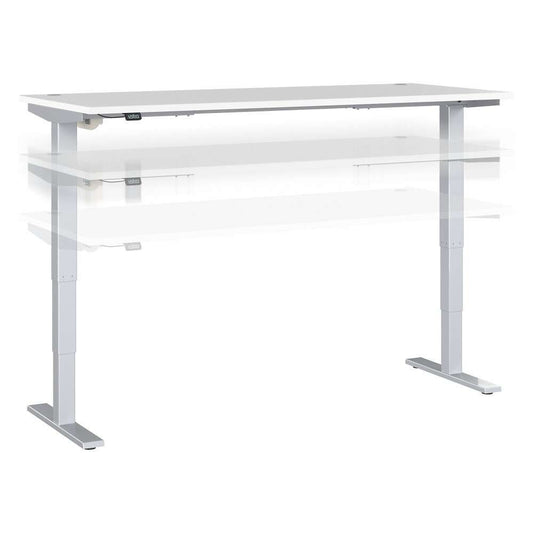 Bush Furniture - Move 40 Series 72W x 30D Electric Height Adjustable Standing Desk in White - M4S7230WHSK veiw 1