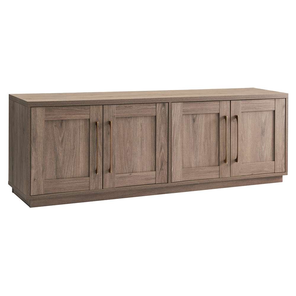 Hudson & Canal - Tillman Rectangular TV Stand for TVs up to 75in Antiqued Gray Oak - TV1637 veiw 1