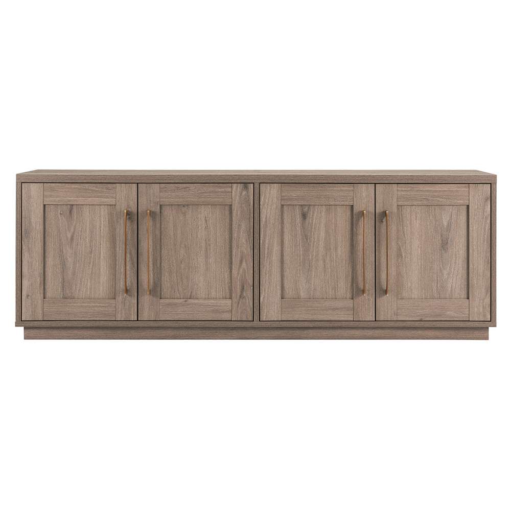 Hudson & Canal - Tillman Rectangular TV Stand for TVs up to 75in Antiqued Gray Oak - TV1637 veiw 3