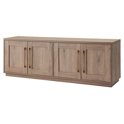 Hudson & Canal - Tillman Rectangular TV Stand for TVs up to 75in Antiqued Gray Oak - TV1637 veiw 4