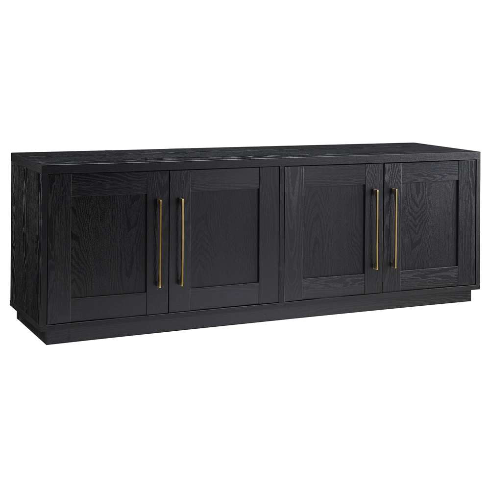 Hudson & Canal - Tillman Rectangular TV Stand for TVs up to 75in in Black Grain - TV1634 veiw 1