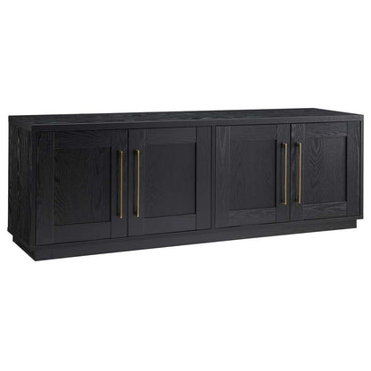 Hudson & Canal - Tillman Rectangular TV Stand for TVs up to 75in in Black Grain - TV1634 veiw 1