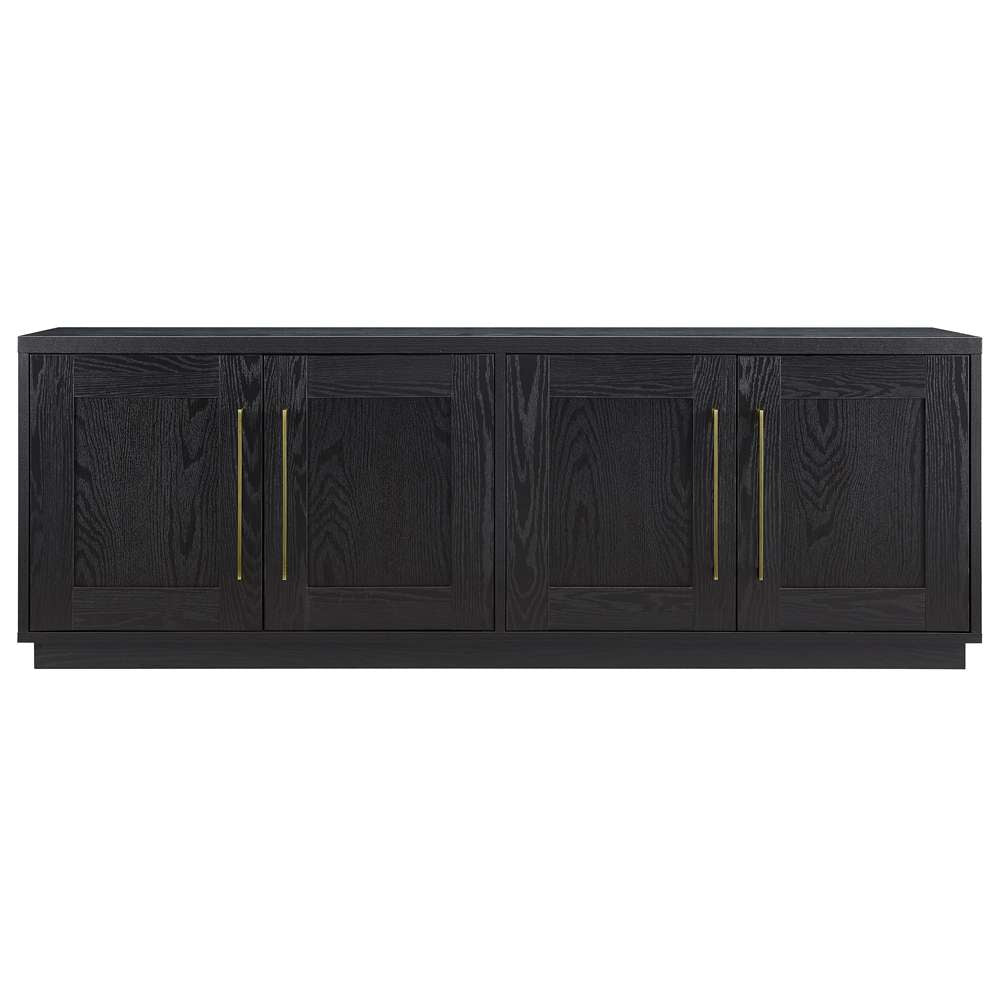 Hudson & Canal - Tillman Rectangular TV Stand for TVs up to 75in in Black Grain - TV1634 veiw 3