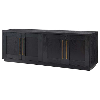 Hudson & Canal - Tillman Rectangular TV Stand for TVs up to 75in in Black Grain - TV1634 veiw 4
