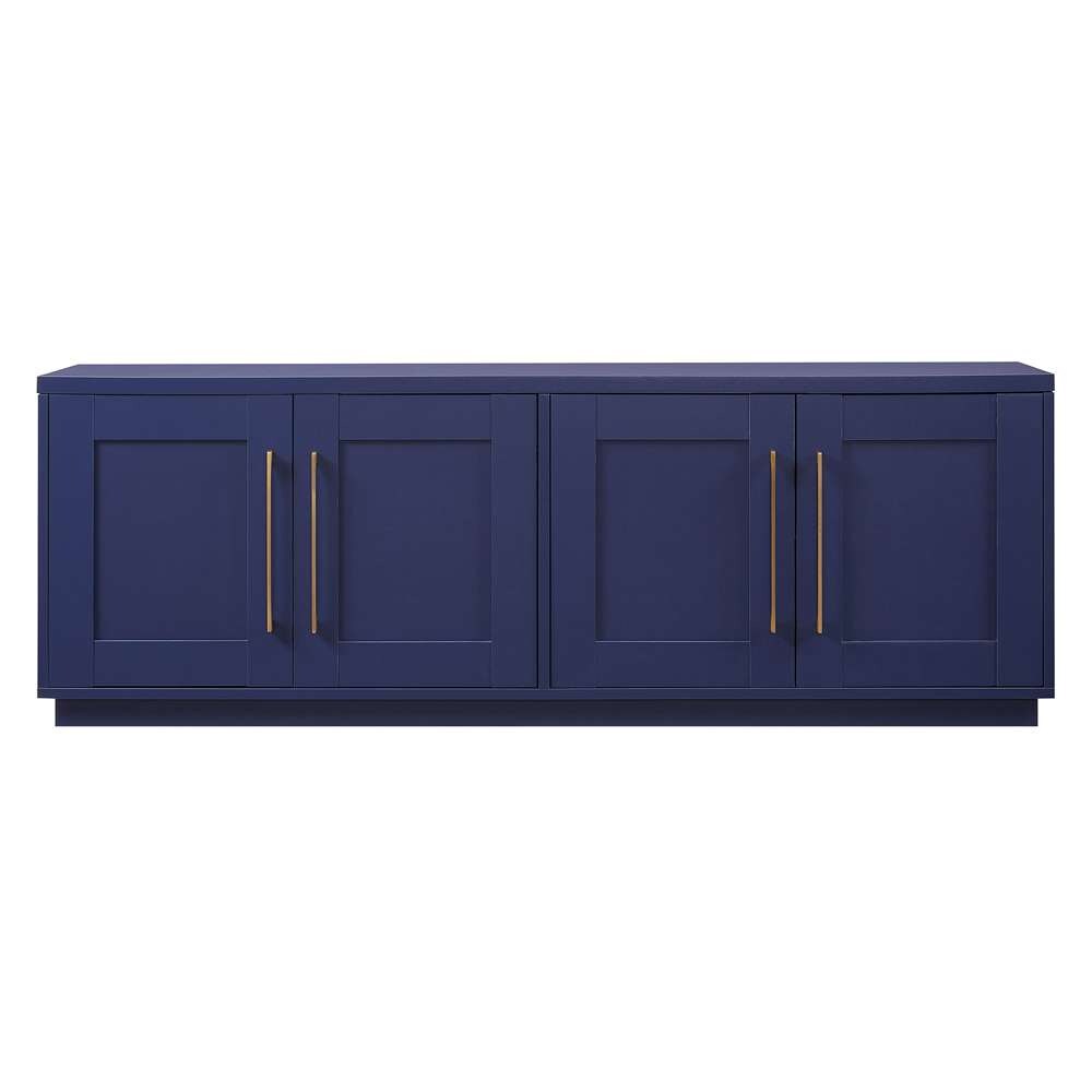 Hudson & Canal - Tillman Rectangular TV Stand for TVs up to 75in in Dark Blue - TV1923 veiw 3