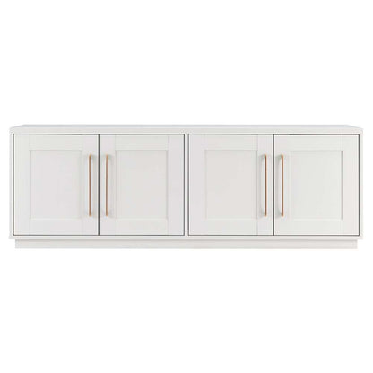 Hudson & Canal - Tillman Rectangular TV Stand for TVs up to 75in in White - TV1638 veiw 3