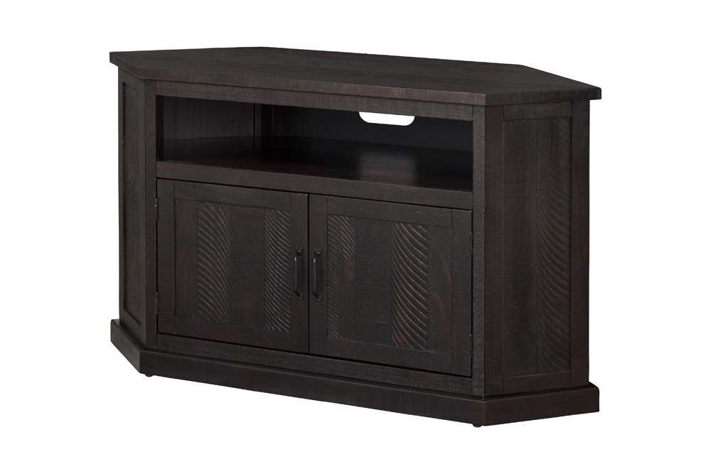 Martin Svensson Home -  Rustic Corner TV Stand, Espresso - 90978 veiw 3